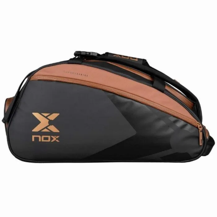NOX Luxury Open Series Black/Brown Padel Bag