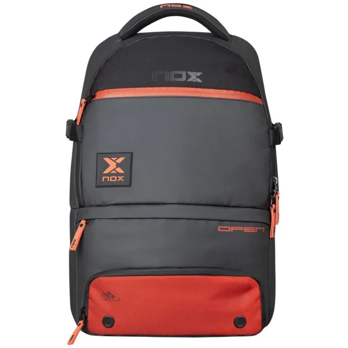 Nox Luxury Open Series Black/Red Backpack