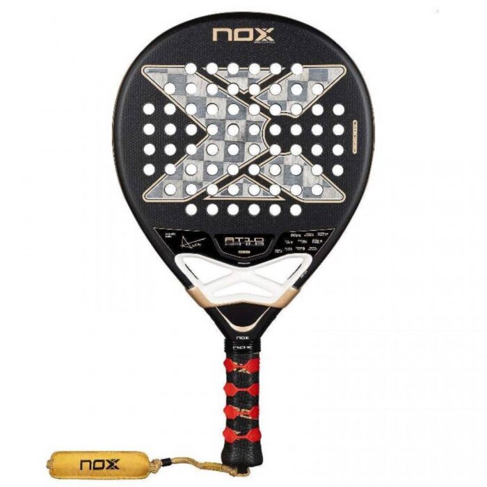 Nox AT10 Luxury Genius 18K Alum 2026 padel racket front view