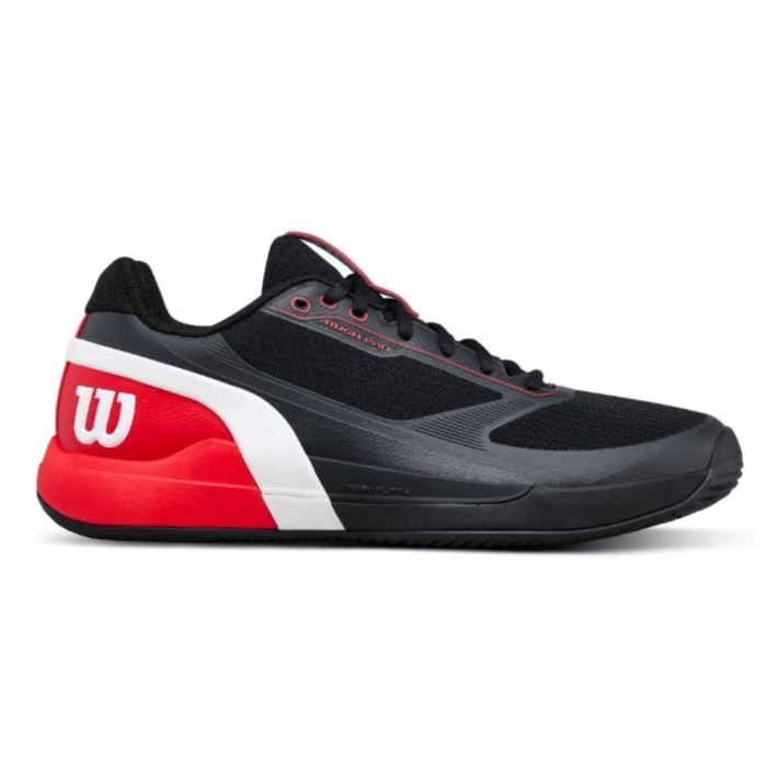 Wilson-rush-pro-5-padel-black-red-outside-view